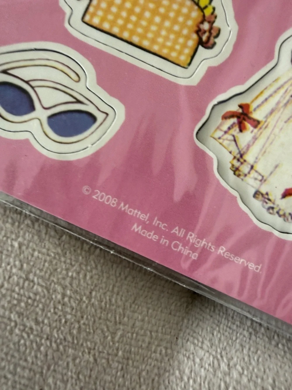Barbie Fashion Magnet Set